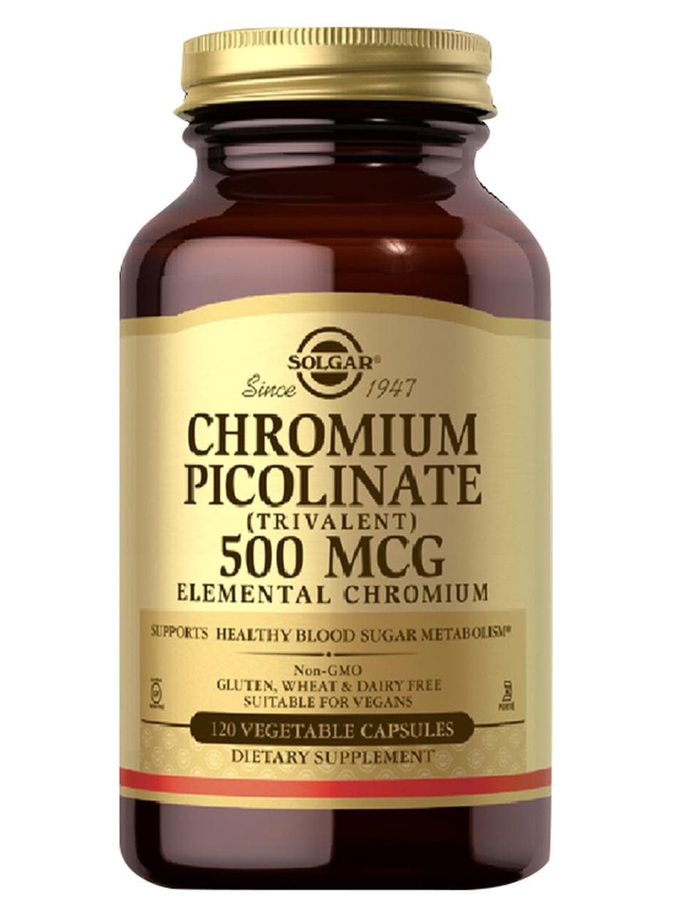 Chromium Picolinate 500Mcg Vegicaps 120S