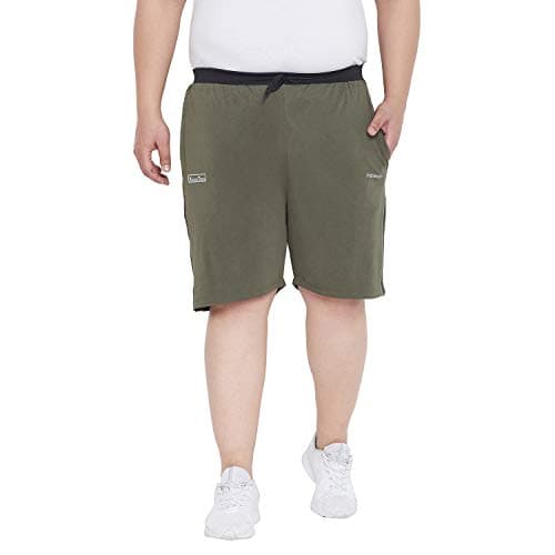 Bigbanana Men's Regular Fit Shorts (Moxon,Olive,8XL)