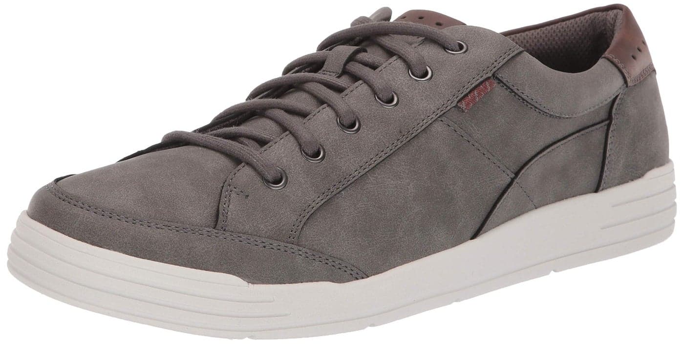 Nunn Bush mens Kore City Walk Athletic Style Sneaker Lace Up Shoe Oxford Charcoal 95 US