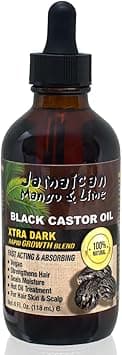 Jamaican Mango Lime Black Castor Oil Extra Dark Organic 118 ml Pack of 1