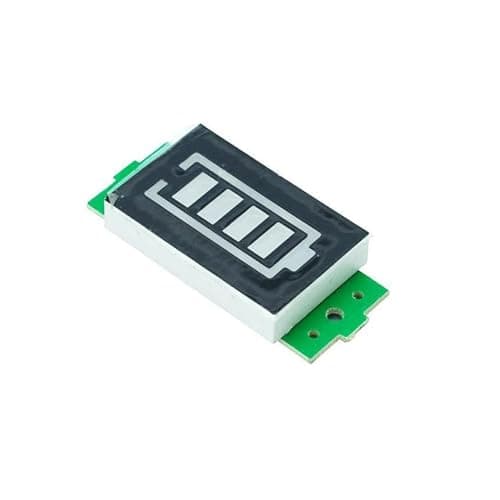 TECHTONICS Battery Level Indicator Module, 1-8 Cell Lithium Battery Indicator, User Configurable