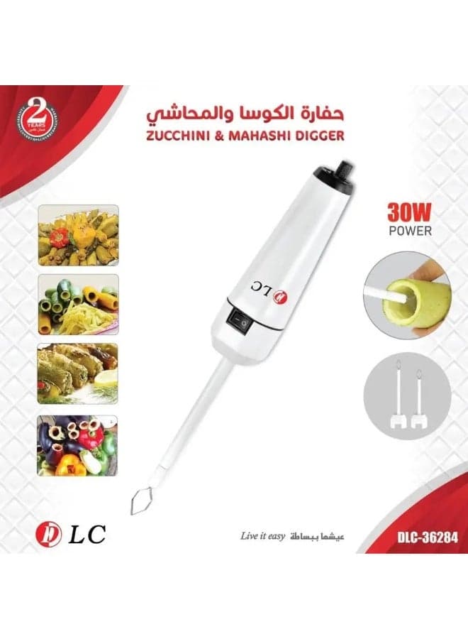 Vegetable Corer, Stainless Steel Fruit Corer Spiralizer, Zucchini Pumpkin Cucumber Corer, Vegetables Veggies Remover Tools Remove