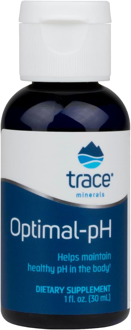 Trace Minerals OptimalpH Concentrated Ionic Mineral Supplement for Digestive Immune Health Digestion pH Support Supplement with Magnesium Boron 1 fl oz About 120 Servings