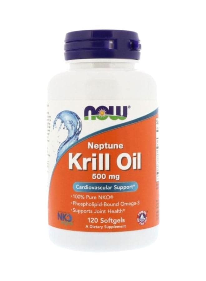 Neptune Krill Oil 500 Mg Dietary Supplement - 120 Softgels
