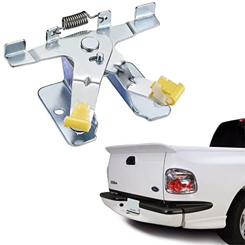 E-Vniko Tailgate control Latch E7TZ9943170A Compatible with 1987-1996 Ford F150 F250 F350 Super Duty 1987-1996 Tail Gate Replacement Rear Liftagte Latch Lock Actuator E7TZ-9943170-A