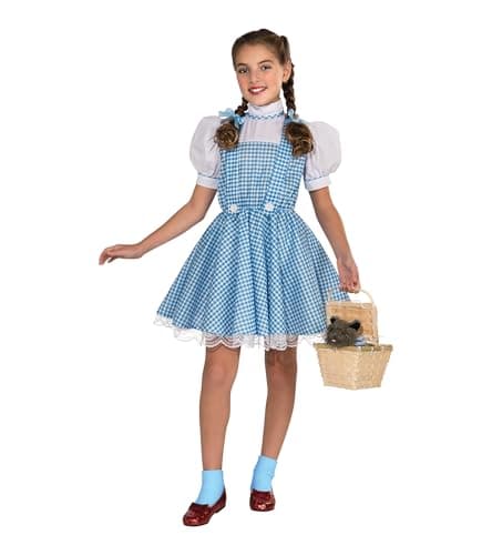 Rubies The Wizard of Oz: Dorothy Costume for Kids, Girl's Medium