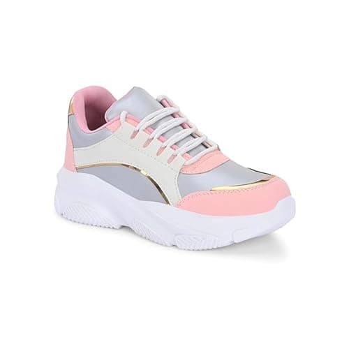 STANPHORD Women's Stratosphere Steps Silver Sports_4 UK (WTPLKD 13052)