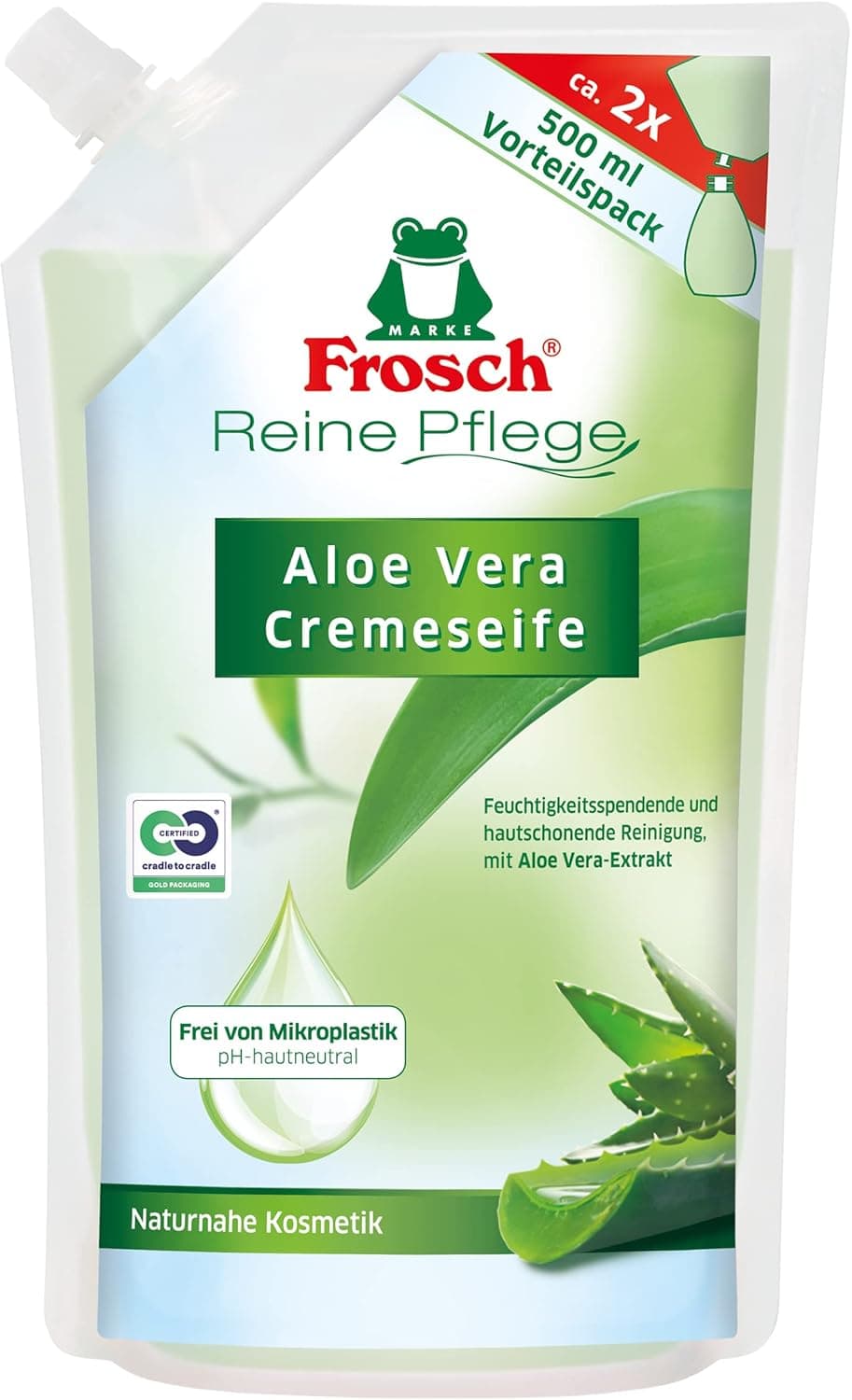 Frosch Hand Soap Aloe Vera Refill 1 x 500 ml
