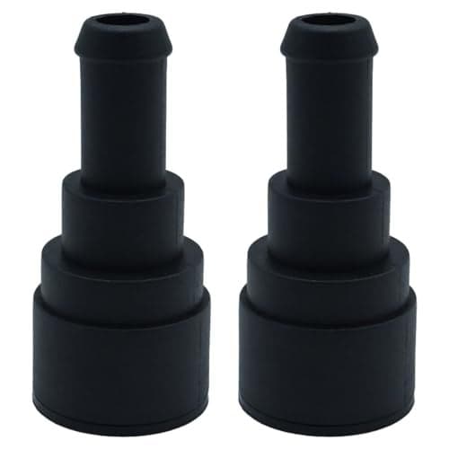 EATAKWARD 2PCS 15792820 Heater Hose Connector for Chevrolet Avalanche Silverado Suburban Tahoe Cadillac Escalade GMC Sierra Yukon 15032062 15151873 15151875