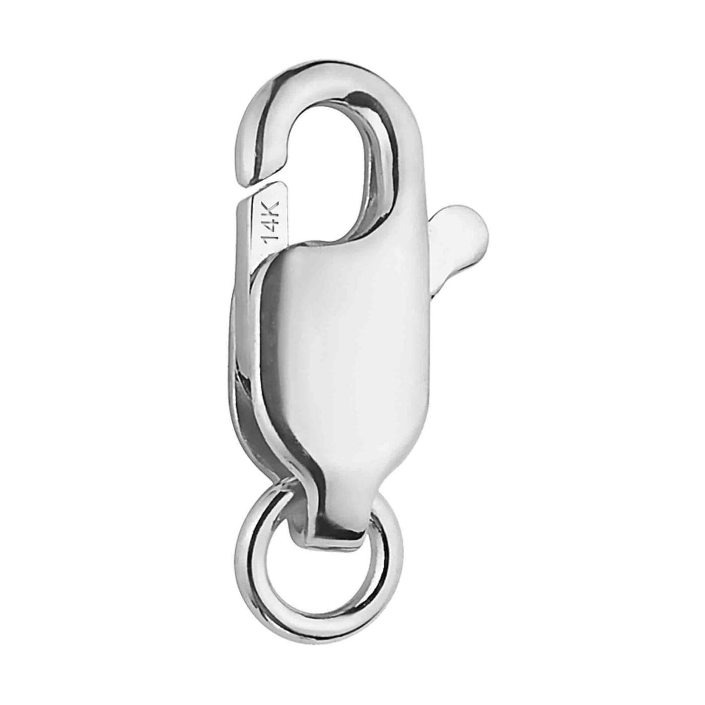 14k White Gold Lobster Catch Lock Replacement Small 85
