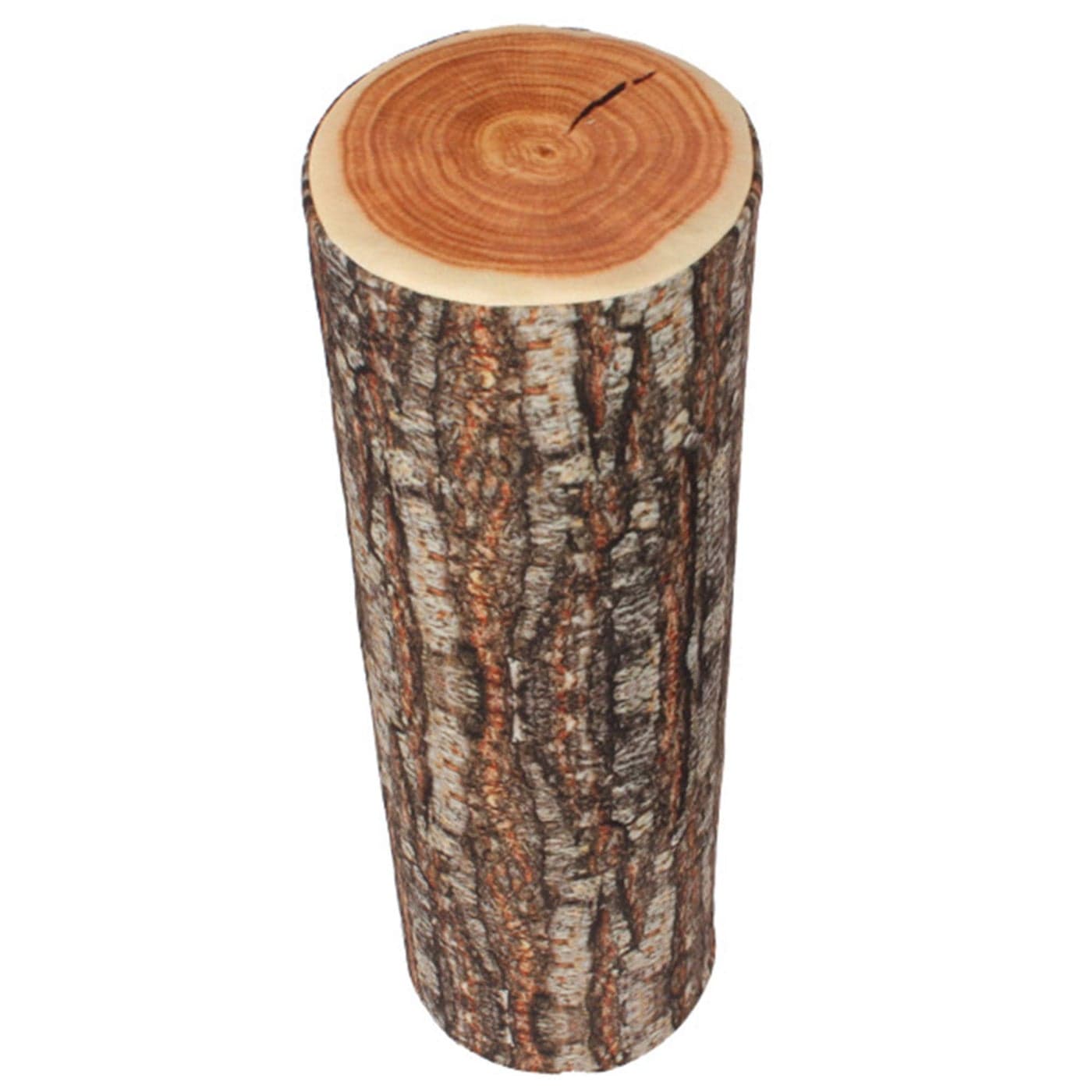 BQLZR Throw Pillow with Zipper Detachable Soft Decorative Natural Wood Design Rectangle
