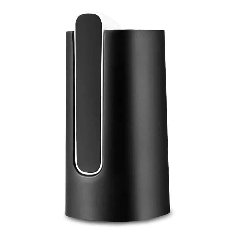 HETZON SALES 5 Gallon Foldable Water Bottle Pump, Portable Wireless Electric Water Bottle Pump, USB Rechargeable Automatic Drinking Water Dispenser, Ideal for Home, Kitchen, Office, Outdoor (Black)