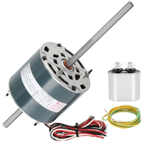 RV AC Fan Motor Replaces Fasco D1092, 1468-306, 7855MVA-A11U, Y6L457D01L, 1468A3069, 7184-0156 etc, Compatible with Coleman Mach RV Air Conditioner Motor, 1/3 HP, 115 Volts, 1675 RPM, 3-Year Warranty