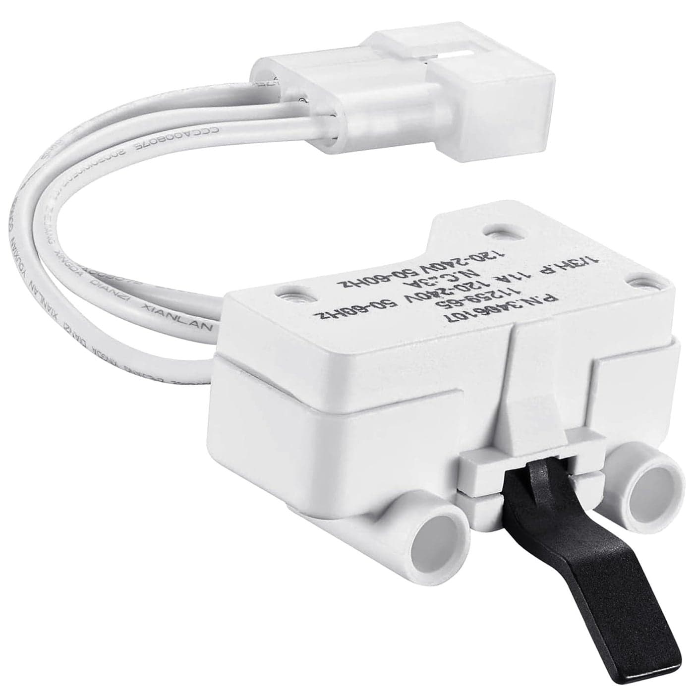 Discount Parts Direct WP3406107 3406107 Dryer Door Switch Replacement Part For Whirlpool & Kenmore Maytag Dryer - Replaces 3405100, 3405101, 3406100, 3406101, 3406109, AED4475TQ1, MEDC400VW0