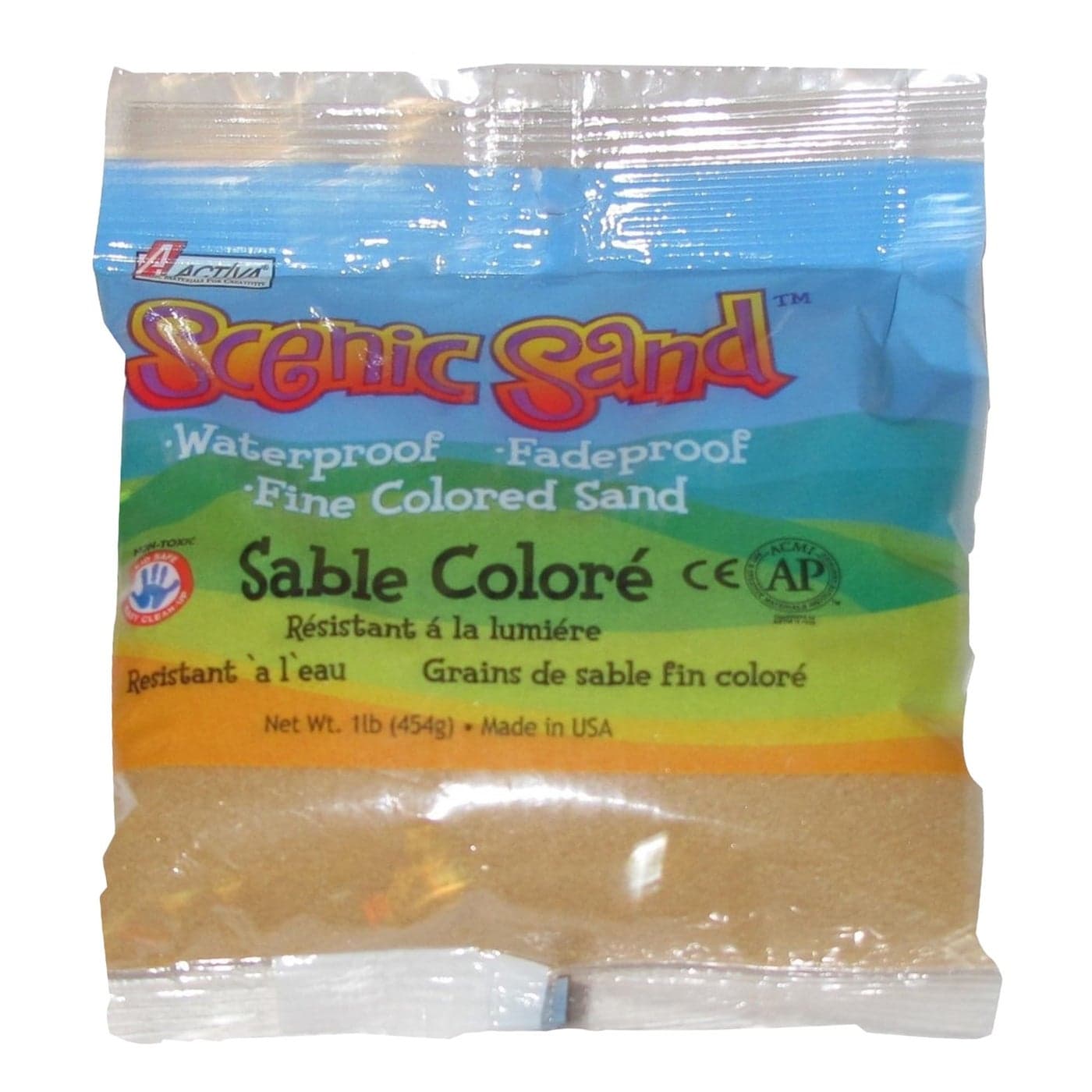 ACTIVA Scenic Sand 1Pound Light Brown4495