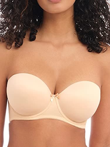 Freya Women's Deco UW Moulded Strapless Bra, Nude, 34E