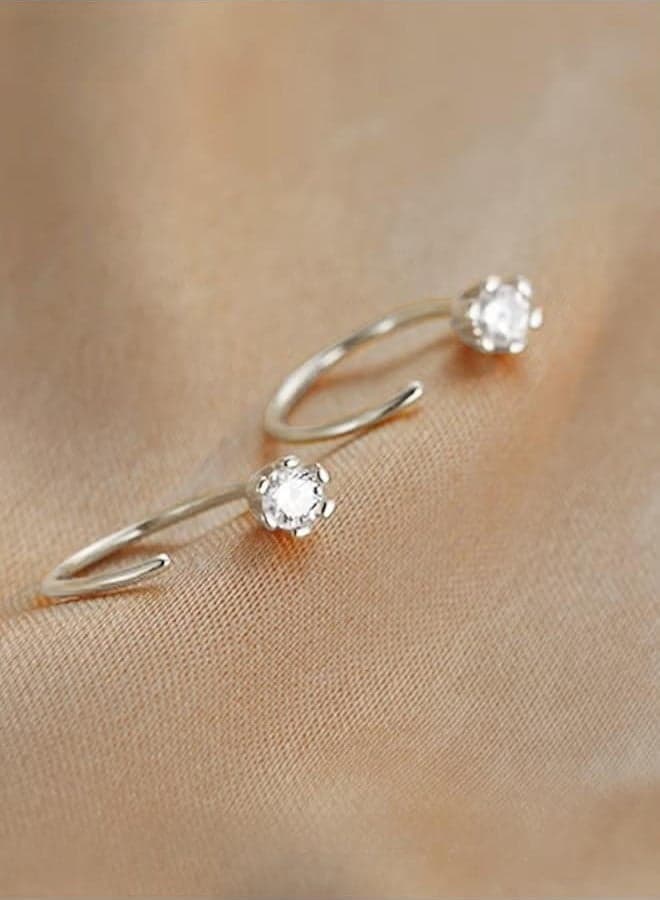 Women Earrings Stylish Design Simple and Versatile Highlight Personal Temperament and Charm Small Earrings
