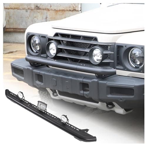 Hudiriy Car Front Bumper Mounting Bracket Holder Compatible with Ineos Grenadier 2020 -2026 Light Mounting Bracket External Accessories