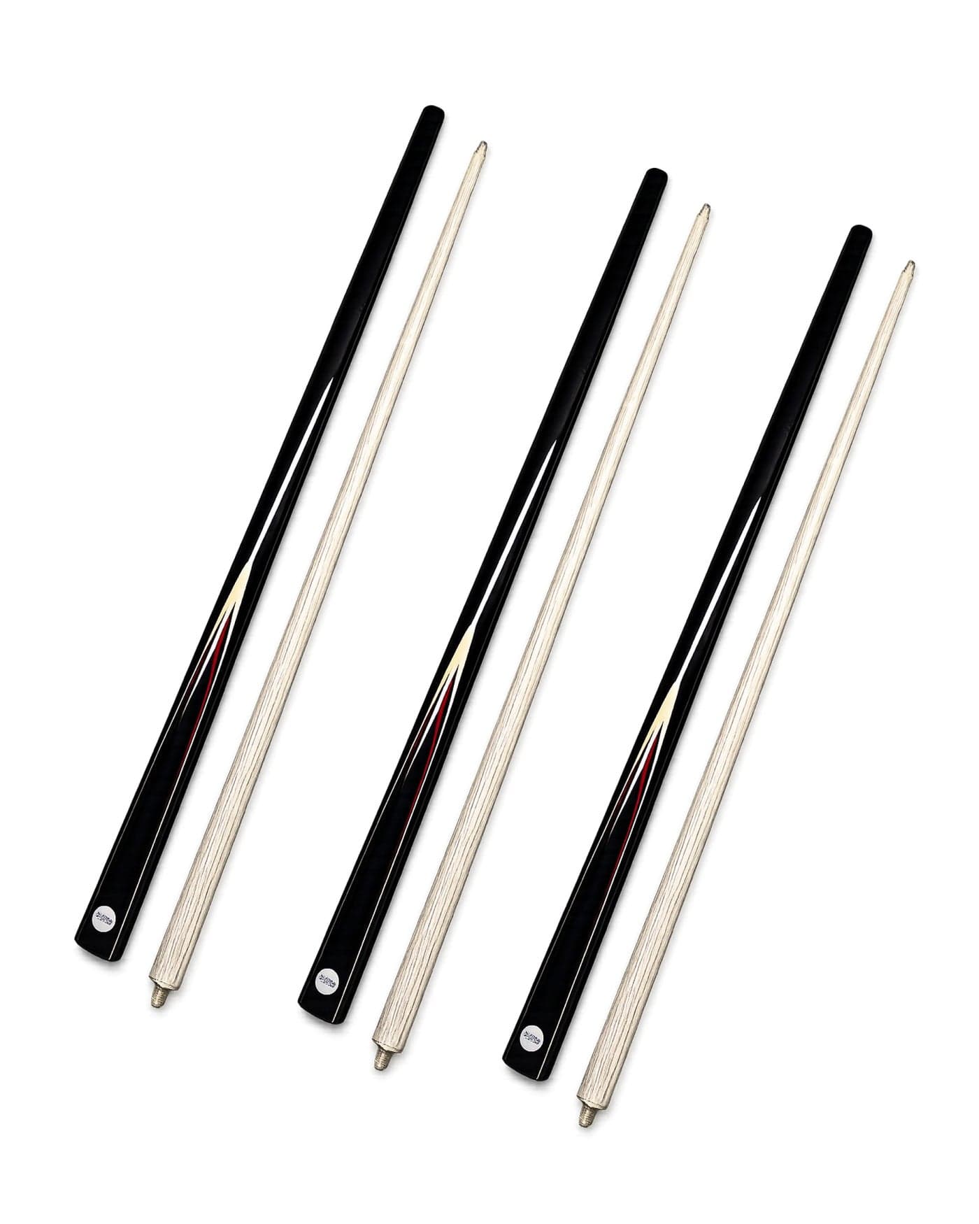 JBB Billiard cue Stick | Snooker cue Stick | Pool cue Stick Cue Sticks - 9mm | Black (3pcs)