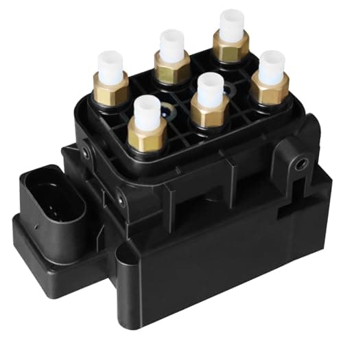 PUAMRPTS Air Suspension Compressor Solenoid Valve Block Compatible with Jeep & Ram vehicles - Grand Cherokee 2011-2021, 1500 2013-2018, 1500 Classic 2019-2020 - Replace# 68087233AA, 68204398AA