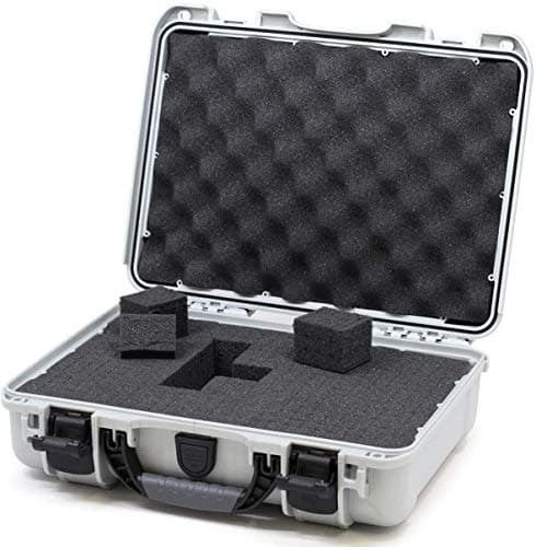 Nanuk 910 Waterproof Hard Case with Foam Insert - Silver