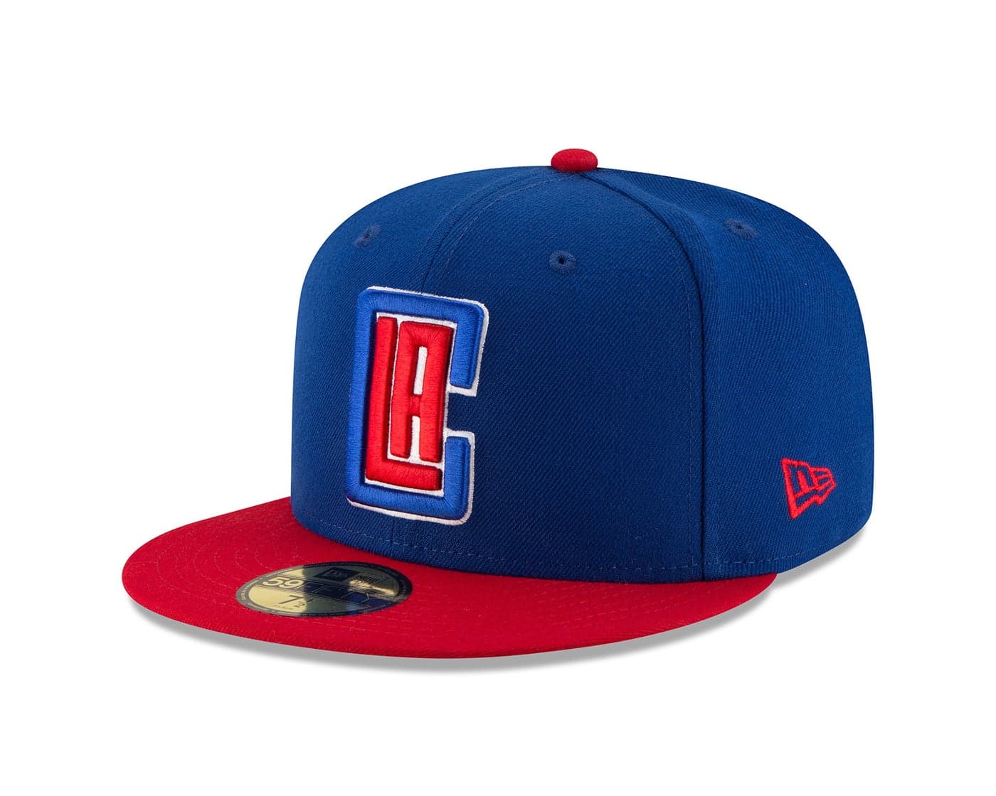NBA Los Angeles Clippers Men's 2-Tone 59FIFTY Fitted Cap, 7.125, Royal