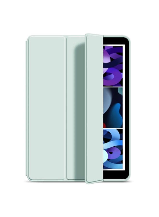 For IPad2022/2021 Protective Case Air4/5 Protective Case 9th Generation Flat 78 Anti-fall 3 Soft Case MINI6-Colour:Ipad 10th Generation 10.9inch-Applicable Model:(dark Night Green) + Tempered Film