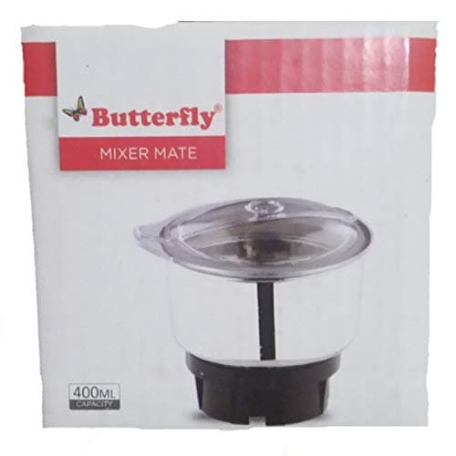 Butterfly Stainless Steel Mga-4Cj 400Ml Chutney Jar - Black