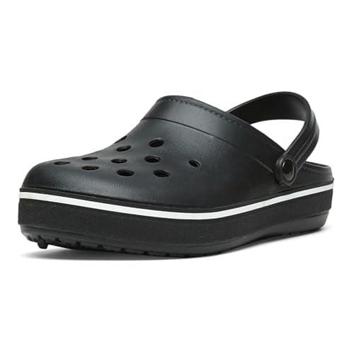 Campus Men's GC-4026 BLACK Clogs - 6UK/India GC-4026