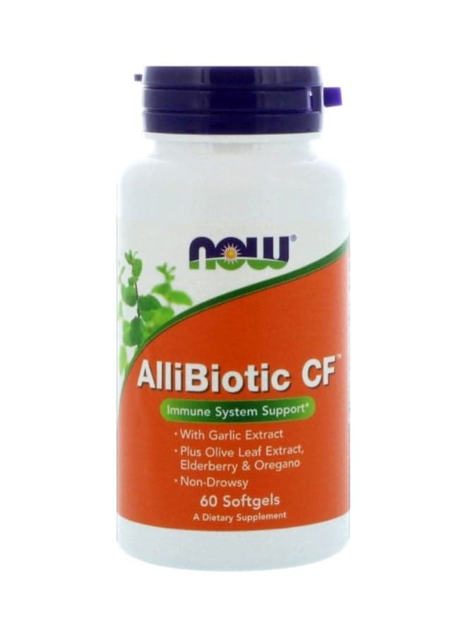 AlliBiotic CF Immune Support - 60 Softgels