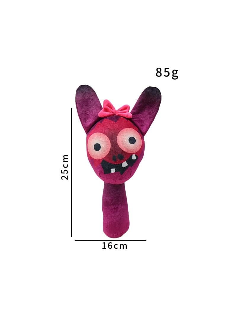 Sprunki Plush Toys, Sprunky Wenda u0026 Gray Plushies Pillow Stuffed Animal Figure Dolls for Game Fans Gifts for Kids