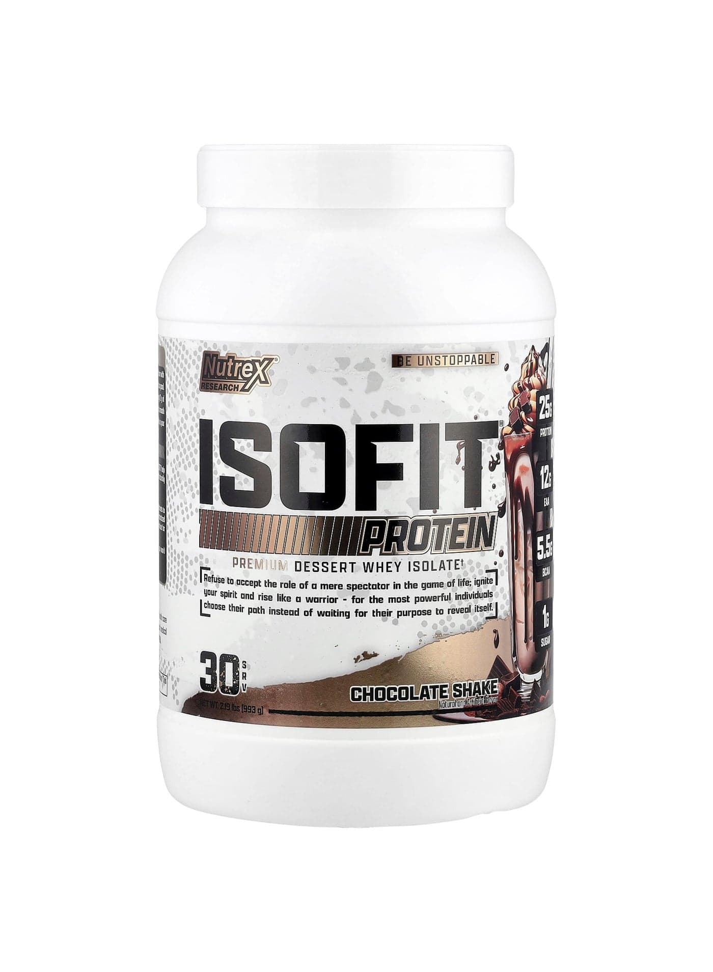 IsoFit® Protein, Chocolate Shake, 2.19 lb (993 g)