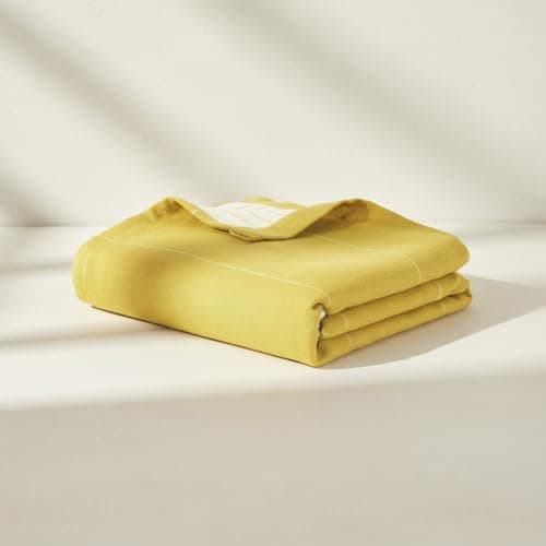 Doctor Towels World's First Aloe Vera Bath Towel | Clinically Tested & Proven to Help Reduce Acne | Designed for Sensitive Skin | Super Soft Towels for Bath Large Size - Yellow