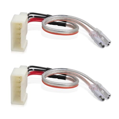 NuIth Dash Speaker Harness Connector fit for 2012-2020 Toyota Corolla/Camry/RAV4/Sienna/Highlander, Subaru 2012-2021/Lexus 2001-2014 Front Tweeter Plug Wire Adapter
