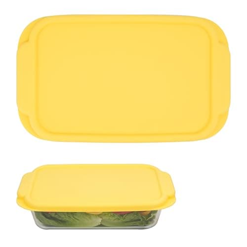 Purekra Silicone Lids for Pyrex 232丨232-D Glass Baking Dish, 1 Pack Silicone Lid for Pyrex Glass Baking Dish, Dishwasher & Freezer & Microwave Safe (Baking Dish Not included)
