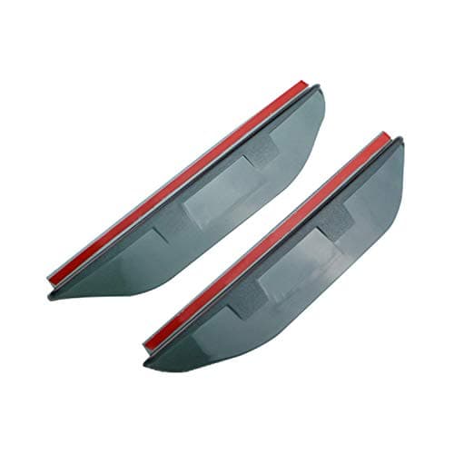 CLOUDSALE Car Rear View Mirror Sticker Rain Eyebrow Black Shade, 2 Pieces/lot