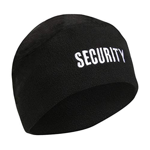 Rothco Polar Fleece Security Watch Cap - Embroidered Security for Cold Weather Protection