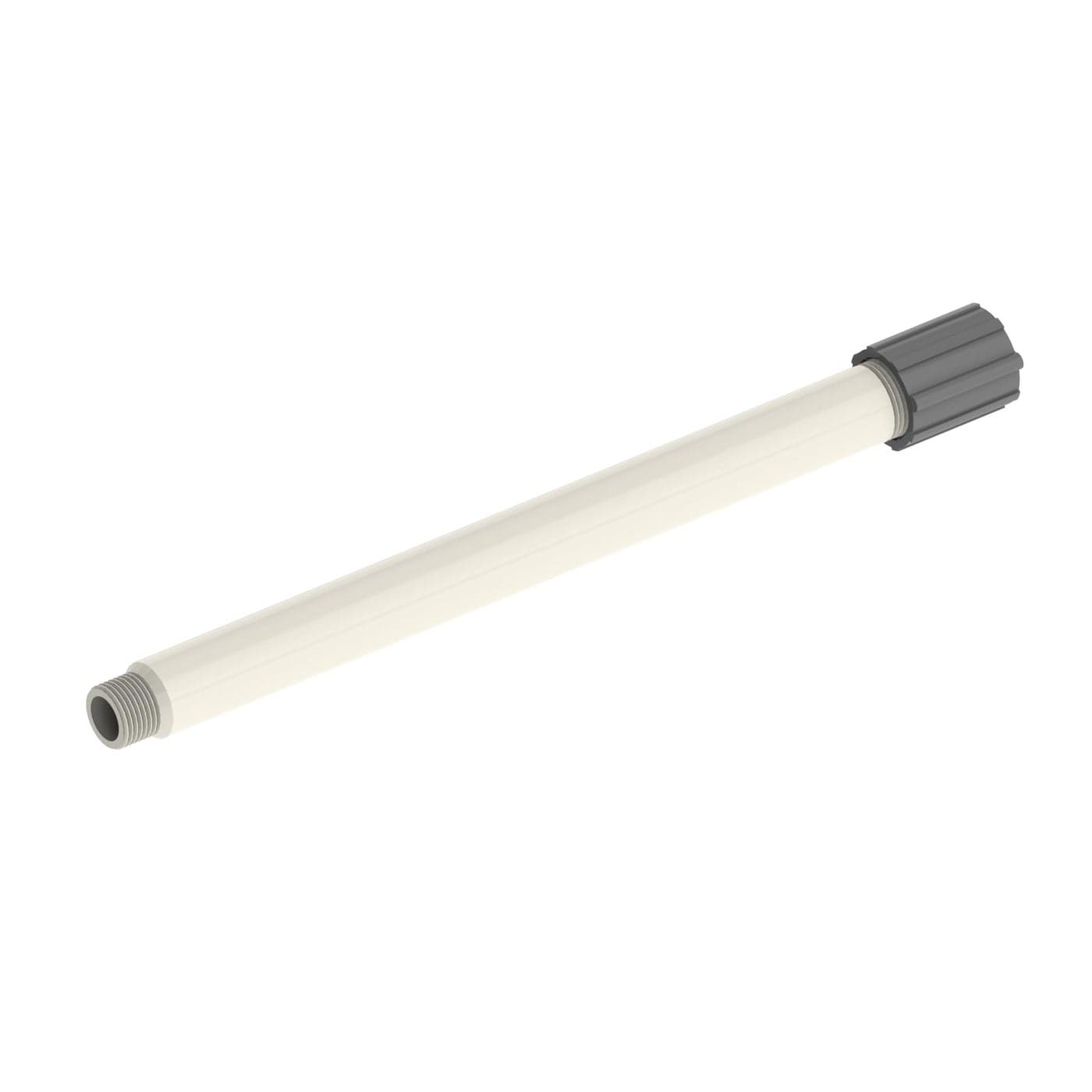 Albion Engineering Company 4841466166F4M ThreadedType Static Mixing Nozzle 20 Elements x 34 NPT 15 Long Nozzle x 34 ID White for Dispensers AT1200S AT1200S2