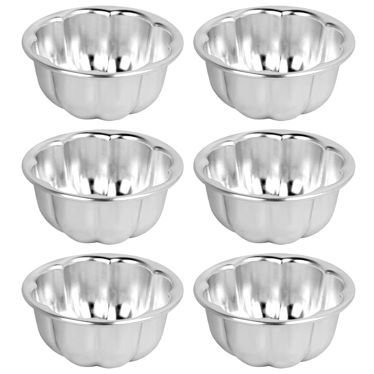 Cup Cake Molds Aluminum for Jello Nonstick Pudding Pan Cupcake Muffin Cups Cake Tartlets Baking Tool 35 x16inch