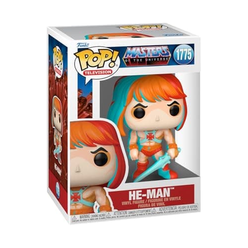 Funko Pop Vinyl Masters of The Universe HeMan Collectable Vinyl Figure Gift Idea Official Merchandise Toys for Kids Adults Movies Fans Model Figure for Collectors