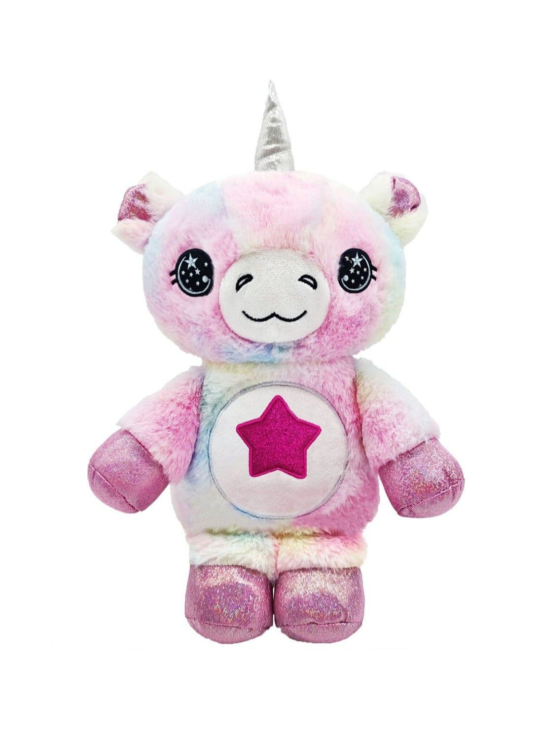 35 CM Cute Unicorn Plush Toy Cartoon Animal Soft Stuffed Doll For Girls And Boys All Ages Gift (Style 1)