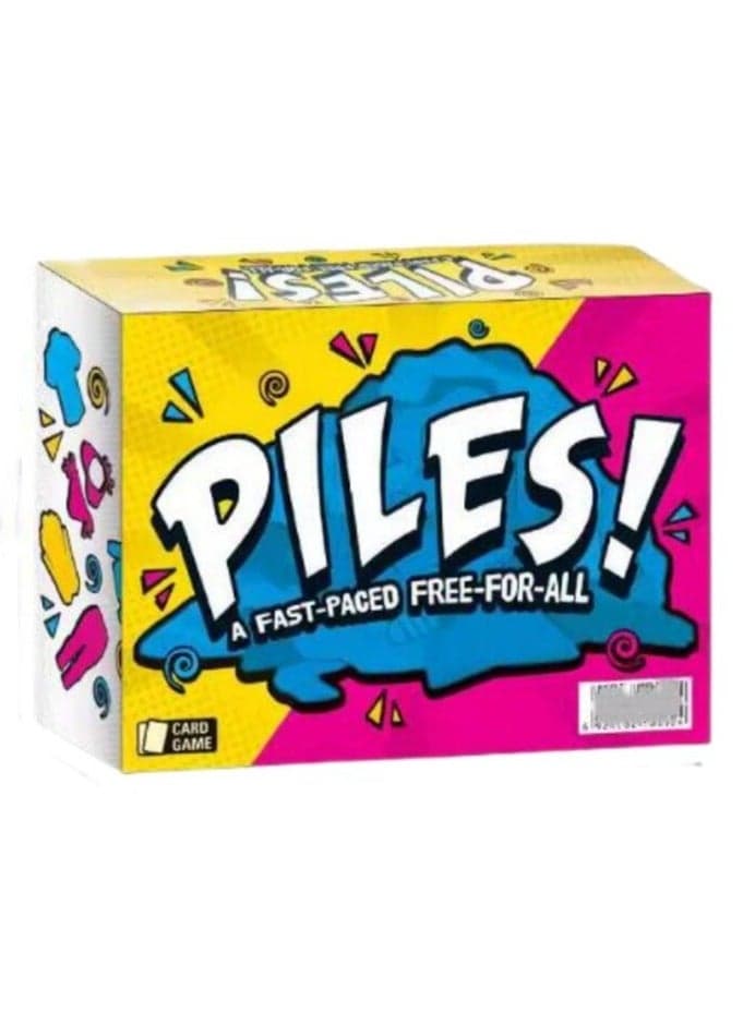 Piles Card Games – Family Games – Games for Adults – Family Game Night – Travel Games – Party Games – Memory Games – 10 Mins