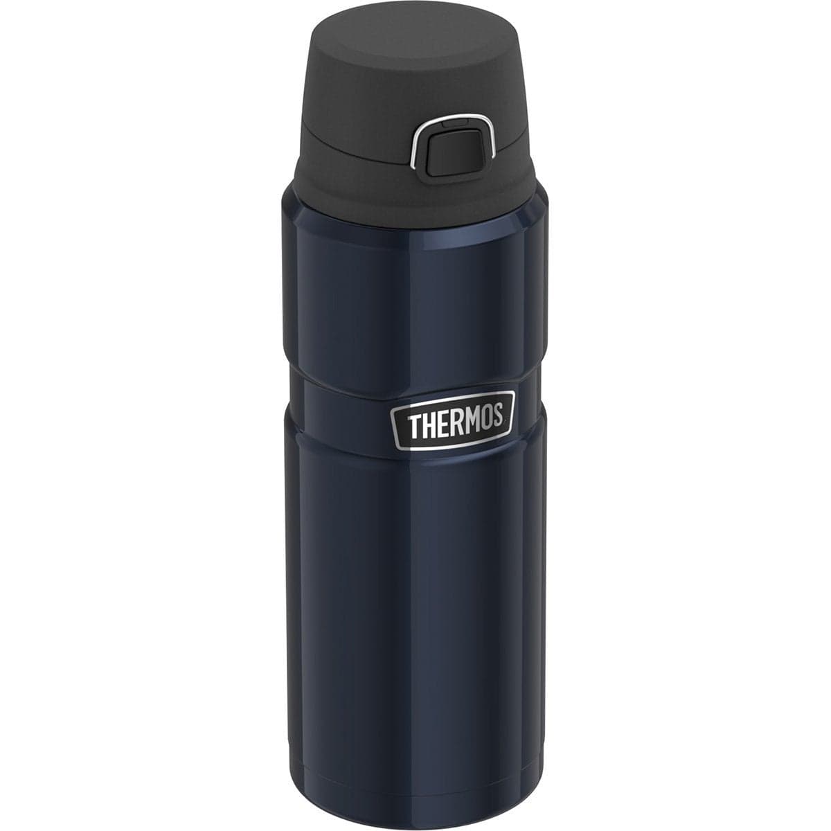 THERMOS Stainless King VacuumInsulated Drink Bottle 24 Ounce Midnight Blue