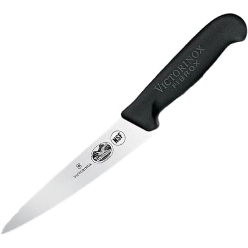 Victorinox Fibrox Chef's Knife, 5-Inch, Black