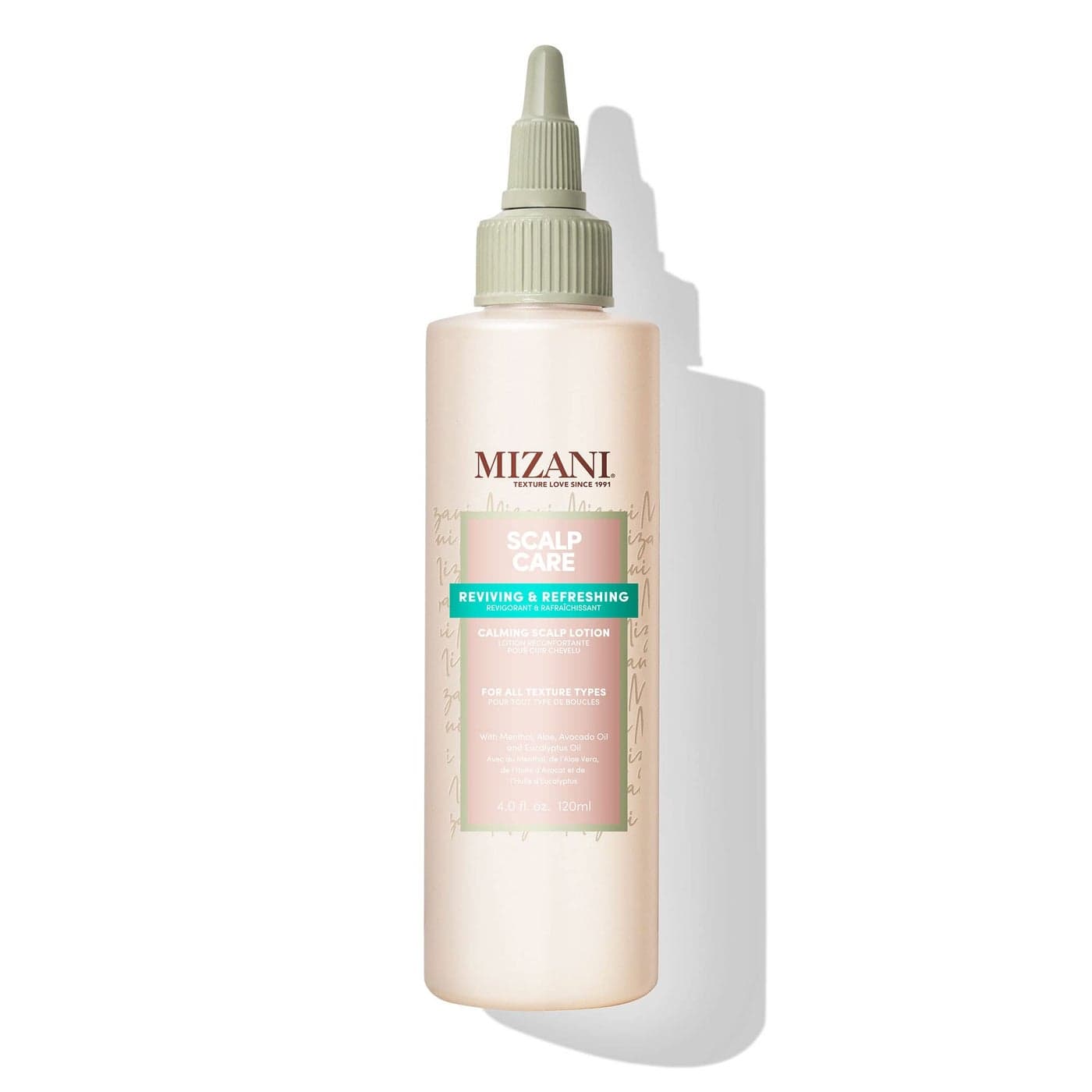 Mizani Scalp Care Calming Scalp Lotion Soothing Dandruff Treatment Anti Flake With Eucalpytus Avocado Oil Menthol SiliconeFree ParabenFree