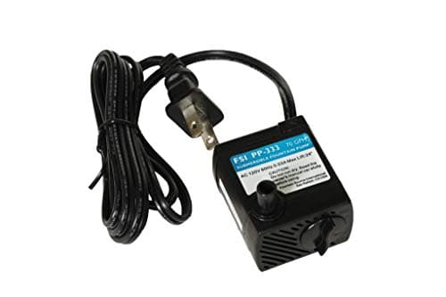 New Bamboo Accents 70GPH 120V Submersible Fountain Pump (2-Wire), PP-333 …