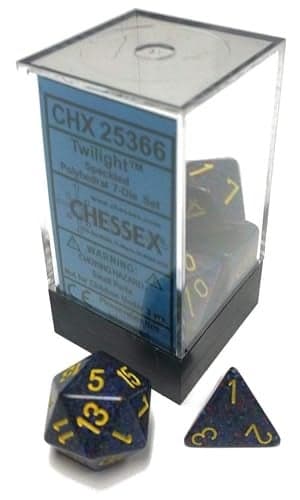 Chessex Chx25366 Dice Speckled 7Pc Twilight