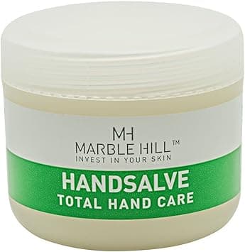 Marble Hill Hand Cream Effective Relief for Very Dry Cracked Itchy Hands Eczema Dermatitis Irritated Skin Unscented Functional Barrier Cream Working Hands Nurses Trades Whole family 100g