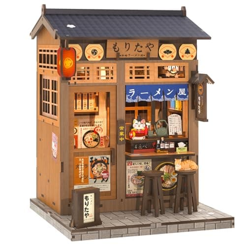 CUTEBEE Book Nook Kit DIY Miniature House Kits for Adult and Teens Dollhouse Booknook Tiny House Bookshelf 3D Wooden Puzzle DIY Craft Gifts for Family and Friends MoritaYa