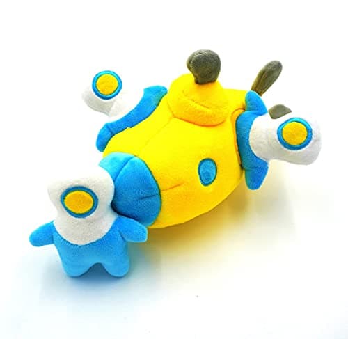 MODERN WAVE Interactive Squeaky Plush Hide and Seek Squirrel Type Puzzle Toy for Dogs Medium Size Submarine and Divers